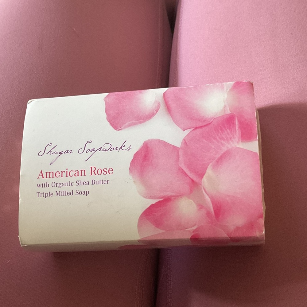 BNWT American Rose Triple Milled Soap and Shea butter